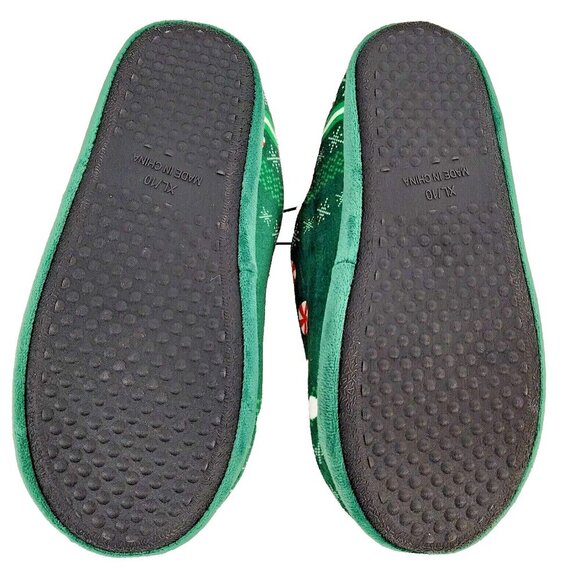 NWT Buddy Elf OMG Santa Ladies Slippers Size 10 - Picture 4 of 5